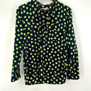 Gap Polka Dot Blouse, size Small